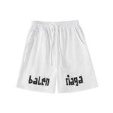 Pantaloncini BLNCG stampati bianchi