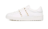 Sneaker VLTN Rockstud Bianco Oro