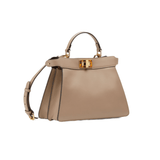 BORSA PEEKABOO ISEEU PICCOLA BEIGE