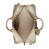 BORSONE SAVOY MEDIA GG SUPREME BIANCA BEIGE WEB VERDE