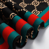 Felpa con cappuccio GG Track Monogram Nero GC105