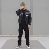 Giacca SPRM NY Varsity Bomber nera