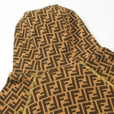 Felpa con cappuccio FND Monogram