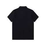 Polo GG con logo a righe verticali