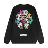 Felpa CHRM HRTS Multicolor Croci Nero CH008