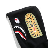 Felpa con cappuccio BP Shark Camo OVO Nero (REVERSE)