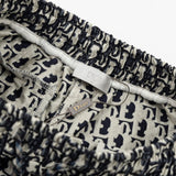 Pantaloncini CD Monogram con strisce laterali blu navy