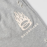 Pantaloncini BLNCG con logo grigio
