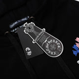 Felpa con cappuccio CHRM HRTS con logo a croce multicolore CH079