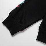 Felpa con cappuccio CHRM HRTS con logo a croce multicolore CH079
